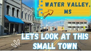 Sunday drive through this SMALL QUIET TOWN 🚨 WATER VALLEY MISSISSIPPI [upl. by Enailil]