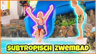 ONEiNDiGVEEL WATERPRET iN DiT SUBTROPiSCHE ZWEMBAD iN LiMBURG  Bellinga Vlog 3006 [upl. by Anircam]