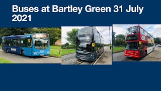 Buses at Bartley Green 31 July 2021 [upl. by Kantos303]