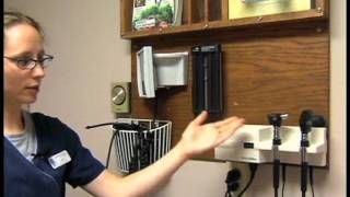 Clinical Med Asst Duties Starting a Shift  Medical Assistant Skills Video 3 [upl. by Anyalram]