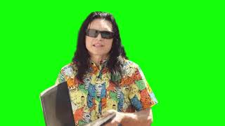 Tommy Wiseau quotWhat are you doing on computer Go outside its so beautifulquot green screen [upl. by Oznohpla]