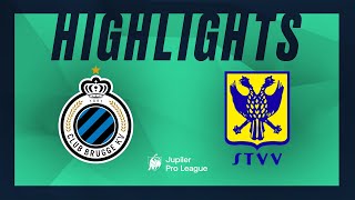 Club Brugge  STVV hoogtepunten [upl. by Darleen300]