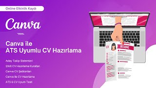 Canva ile ATS Uyumlu CV Hazırlama [upl. by Sabu]