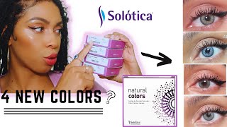 2022 New Solotica Natural Colors Buzios Ipanema Jade Safira Full Review All Lights [upl. by Eendyc300]