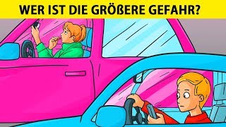 13 FRAGEN TESTS UND RÄTSEL DIE DEINEN KOPF ZUM QUALMEN BRINGEN [upl. by Inajna327]