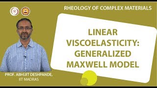 Linear viscoelasticity generalized Maxwell model [upl. by Rickie303]