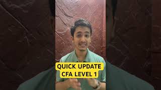 CFA Level 1  Quick update  Revision series  Question solving [upl. by Kassab]