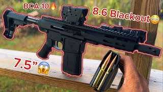 BCA 86 Blackout AR10 PISTOL THIS IS NEXT LEVEL😱🔥 [upl. by Fenella]