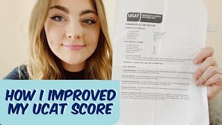 How I Improved My UCAT Score  My UCAT Experience [upl. by Kempe]