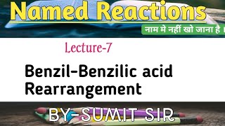 BENZILBENZILIC ACID REARRANGEMENT  NET  GATE  IIT JAM [upl. by Ynatil]