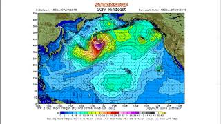 Stormsurf Video Surf and ENSOMJO Forecast for Sun 1718 [upl. by Haynor]