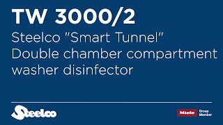 TW 30002 Smart Tunnel  Washer Disinfector  Steelco Group [upl. by Yila]