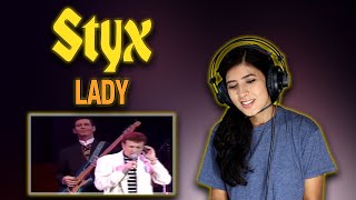 STYX REACTION FOR THE FIRST TIME  LADY REACTION  NEPALI GIRL REACTS [upl. by Aiyekal470]