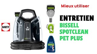 Entretien du nettoyeur BISSELL SpotClean Pet Plus [upl. by Ennaus]