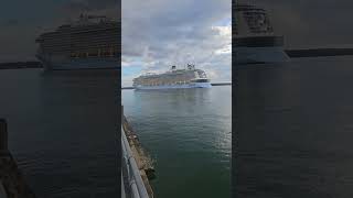 Anthem of the Seas departs Southampton [upl. by Evatsug]