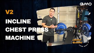 GMWD Incline Chest Press Machine V2  Product Review by MarkPMaguire [upl. by Hsot]