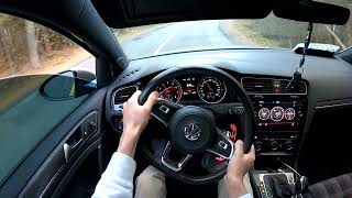 Stage 2 GTI POV Drive On Backroads [upl. by Nogras]