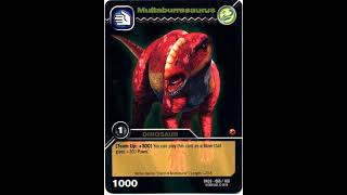 Muttaburrasaurus roar dinosaur king [upl. by Redwine]