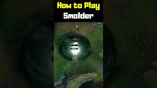 How to Play Smolder  League of Legends shorts [upl. by Yeaton]