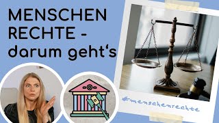 MENSCHENRECHTE  darum gehts  POLITISCH KORREKT 2 [upl. by Ahsauqal]