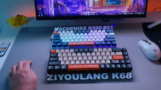 Machenike K500B61 vs ZIYOULANG K68  Qual melhor custo benefício [upl. by Carbrey]