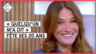 Le succès inattendu de quotQuelquun ma ditquot avec Carla Bruni  C à vous  03012022 [upl. by Ner]