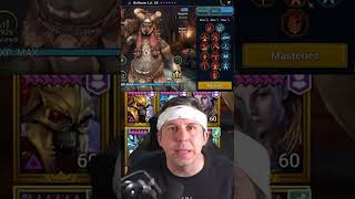 BELLOWER CAN HE NUKE HELL HADES DAMAGE TEST Shorts  Raid Shadow Legends [upl. by Olnton]