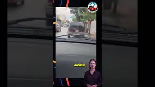 Pareja abandona a un perrito pero al ver que los grababan lo vuelven a subir al auto viral [upl. by Cinderella510]