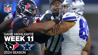 Cowboys vs Texans Highlights MustSee Showdown [upl. by Yand970]