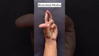 Bronchial mudra [upl. by Lekar]