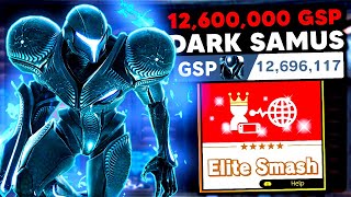 This is what a 12600000 GSP Dark Samus looks like in Elite Smash [upl. by Morocco]