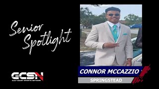 GCSN Senior Spotlight Connor McCazzio [upl. by Neirda]