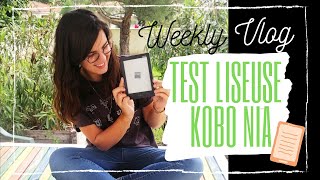 On découvre la nouvelle liseuse KOBO Nia ensemble   Mini Vlog  CONCOURS 📖 [upl. by Nomyaw]