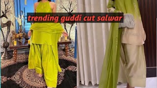 trending designer guddicut salwar and stitching [upl. by Asilehc]