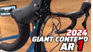 2024 GIANT CONTEND AR 1 SMALL SEA SPARKLE  WEIGHT  SHIMANO 105 12 SPEED [upl. by Huey]