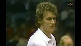 Davis Cup 1987 Mats Wilander Vs Ramesh Krishnan [upl. by Elberfeld]