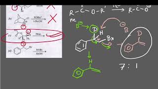 Q93 ‖ Which reaction will NOT produce a Deuterated Major Product ‖ PYQ [upl. by Anitserp]