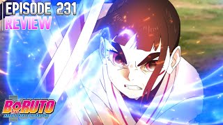 🔥TSUBAKI la SAMOURAÏ 🔥🍀BORUTO  EPISODE 231  REVIEW🍀 [upl. by Longmire]