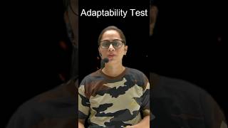 Adaptability test in indian Army adaptabilitytest [upl. by Nosnehpets]