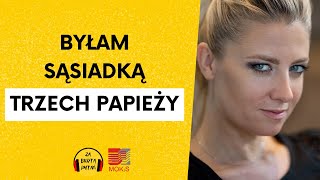 MAGDALENA WOLIŃSKARIEDI o życiu w Watykanie papież też człowiek  ZA BURTĄ PYTAŃ [upl. by Grant]