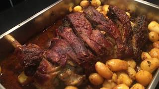 Le gigot d’agneau au four idéal à faire quand on reçoit des invités [upl. by Darach197]