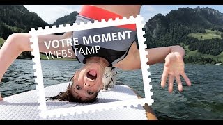 Vidéo sur timbre  WebStamp spot du stand up paddle I Story [upl. by Konstantin530]