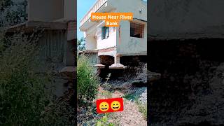 😱Dangerous House Near River Bank civilsite civilengineering construction civilstructure [upl. by Okim]