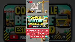 Comment Tester la Durabilité du Béton  🧱💪 Béton Durabilité TestDeCompression shortsvideo [upl. by Thoma467]