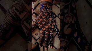 Beautiful henna eidspecial hennadesignsforbeginnersstepbystep mehndi hennart viralshorts [upl. by Esenahs]