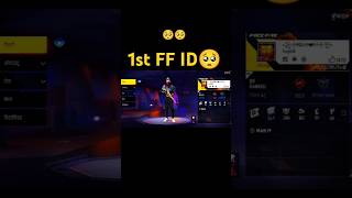 FIRST FREE FREE ACCOUNT 😱 freefire shorts [upl. by Drarig]