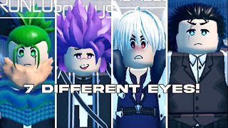 How to change your eye color and recustomize your character on  Roblox Blue Heater [upl. by True]