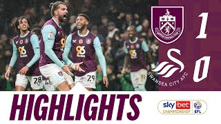 Late Drama As Clarets Take Three Points Against The Swans  HIGHLIGHTS  Burnley vs Swansea City [upl. by Bennir]