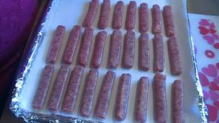 Noreens Kitchen Quick Tip Baked Sausage for Quick Breakfasts [upl. by Iaw]