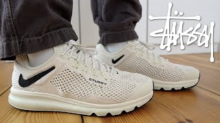 THESE ARE SO SLEPT ON  STUSSY NIKE AIR MAX 2013 REVIEW amp ON FEET [upl. by Ireg724]